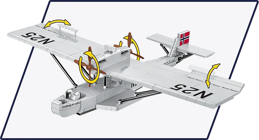 COBI 1384 Dornier Do J Wal "Amundsen" N-25