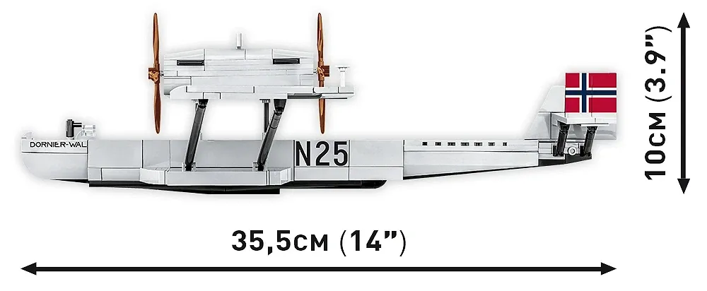 COBI 1384 Dornier Do J Wal "Amundsen" N-25