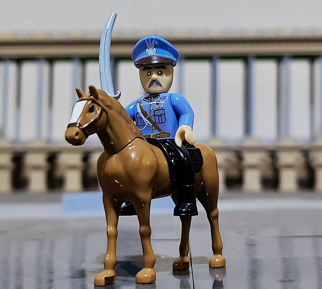 COBI 1394 Marschall Piłsudski auf seiner Stute Kasztanka