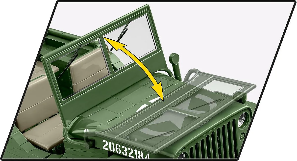 COBI 14345 COBI 14345 Name: Willys MB & Trailer - Executive Edition - beschädigte Verpackung