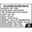 COBI 14345 COBI 14345 Name: Willys MB & Trailer - Executive Edition - beschädigte Verpackung
