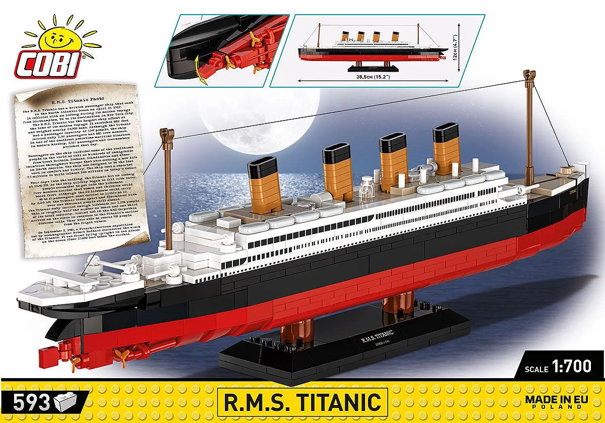 COBI 1680 R.M.S. Titanic