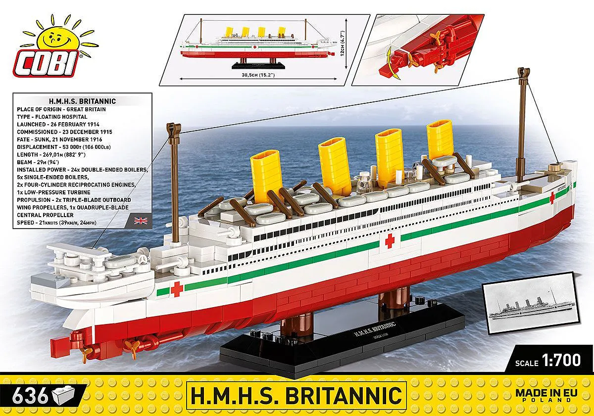 COBI 1681 H.M.H.S. Britannic