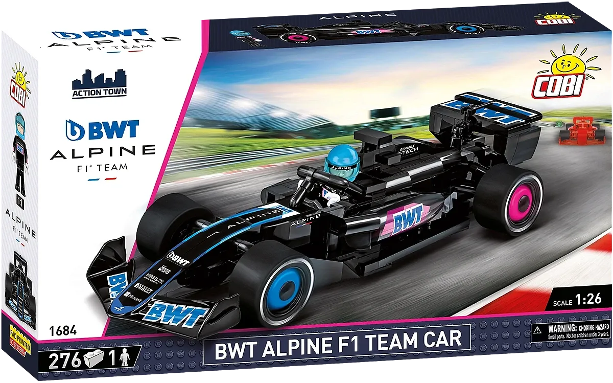 COBI 1684 BWT Alpine F1 Team Car