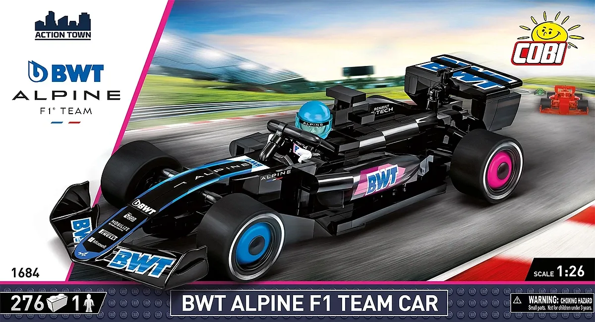 COBI 1684 BWT Alpine F1 Team Car