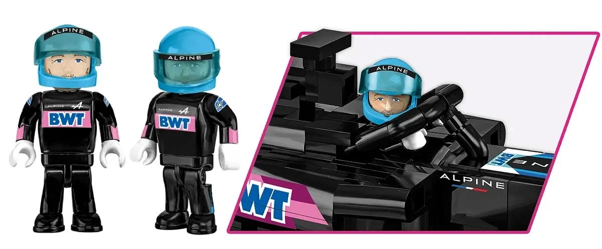 COBI 1684 BWT Alpine F1 Team Car
