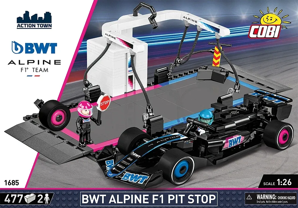 COBI 1685 BWT Alpine F1 Pit Stop