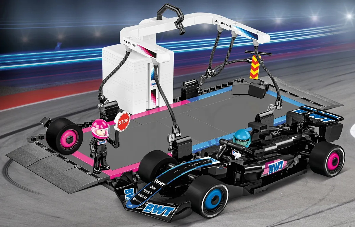 COBI 1685 BWT Alpine F1 Pit Stop