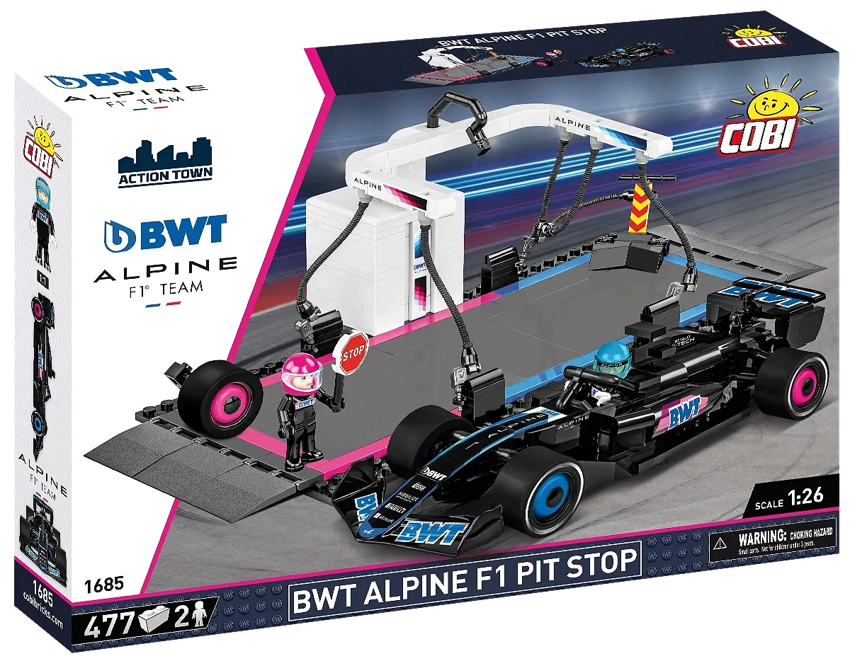 COBI 1685 BWT Alpine F1 Pit Stop