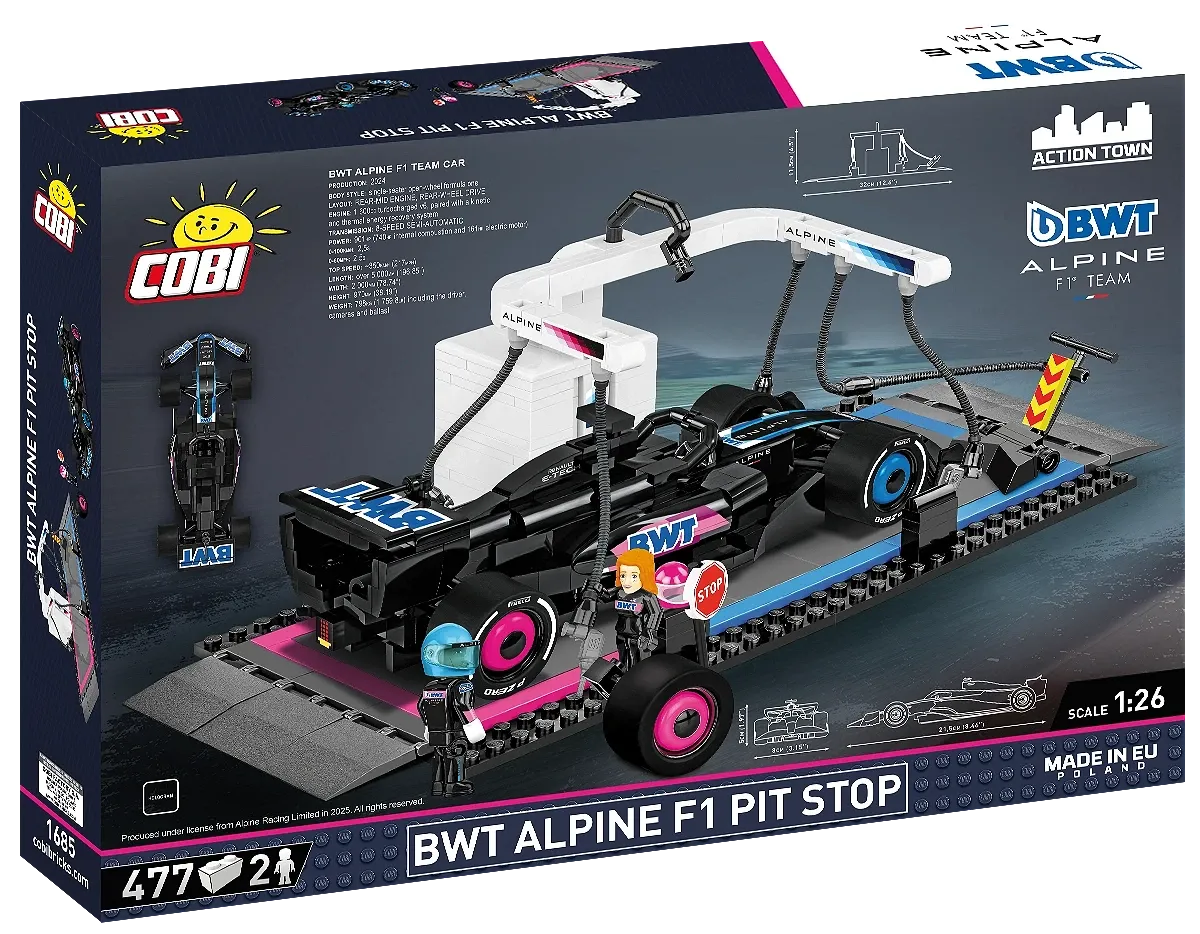 COBI 1685 BWT Alpine F1 Pit Stop