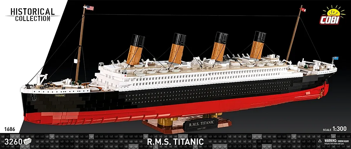 COBI 1686 RMS Titanic 1:300