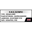 COBI 1687 RMS Olympic