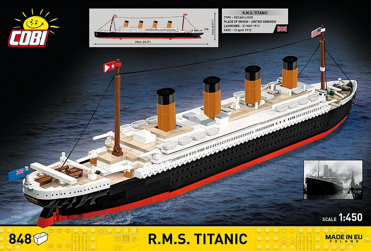 COBI 1688 RMS Titanic 1:450