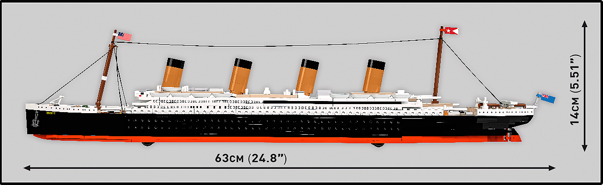 COBI 1688 RMS Titanic 1:450