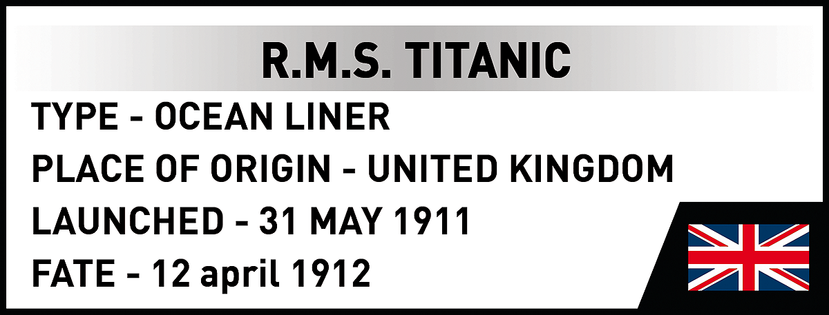 COBI 1688 RMS Titanic 1:450