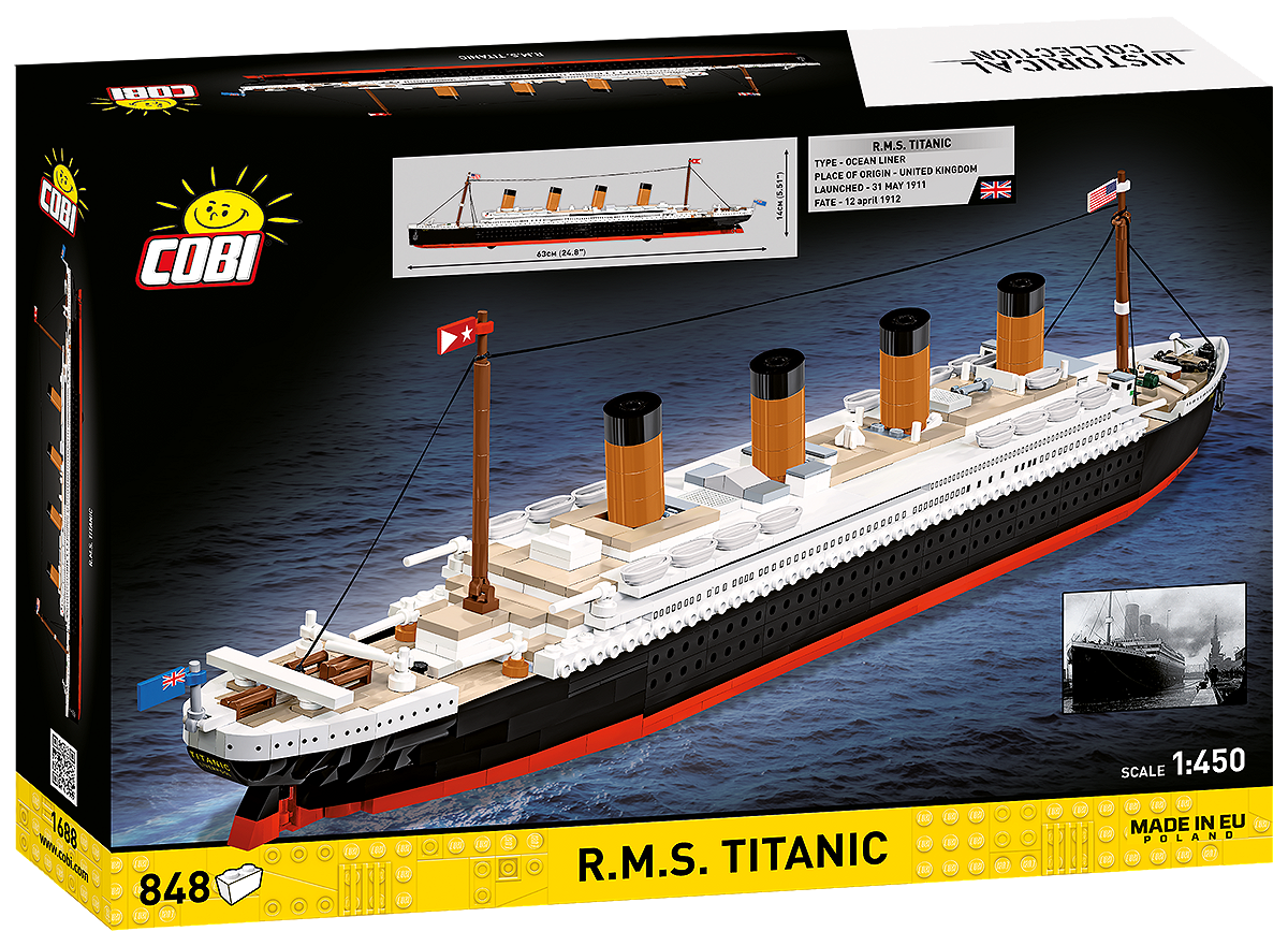 COBI 1688 RMS Titanic 1:450