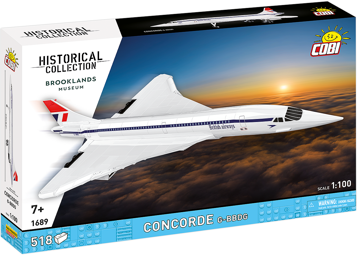 COBI 1689 Concorde G-BBDG