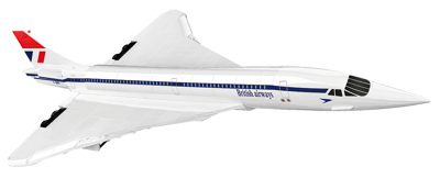 COBI 1689 Concorde G-BBDG