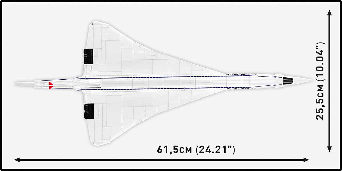COBI 1689 Concorde G-BBDG