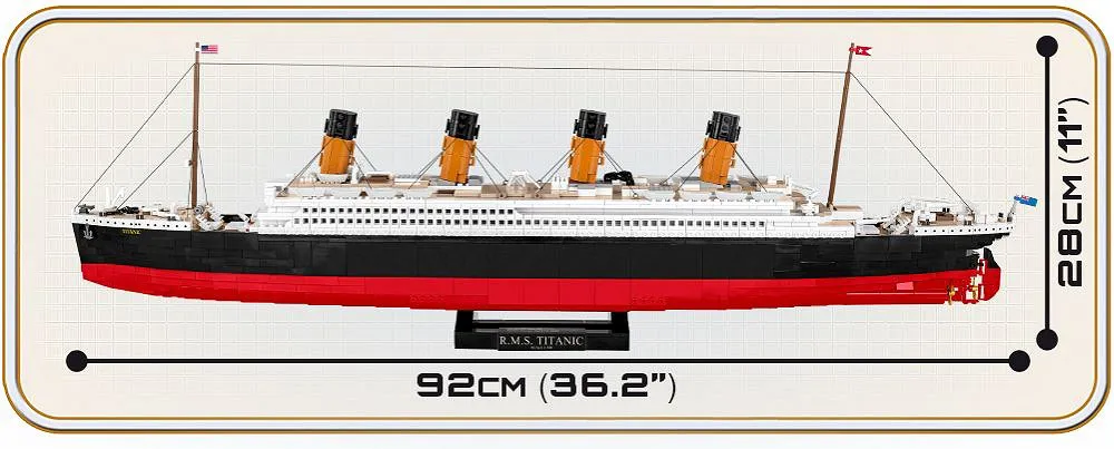 COBI 1916 RMS Titanic 1:300