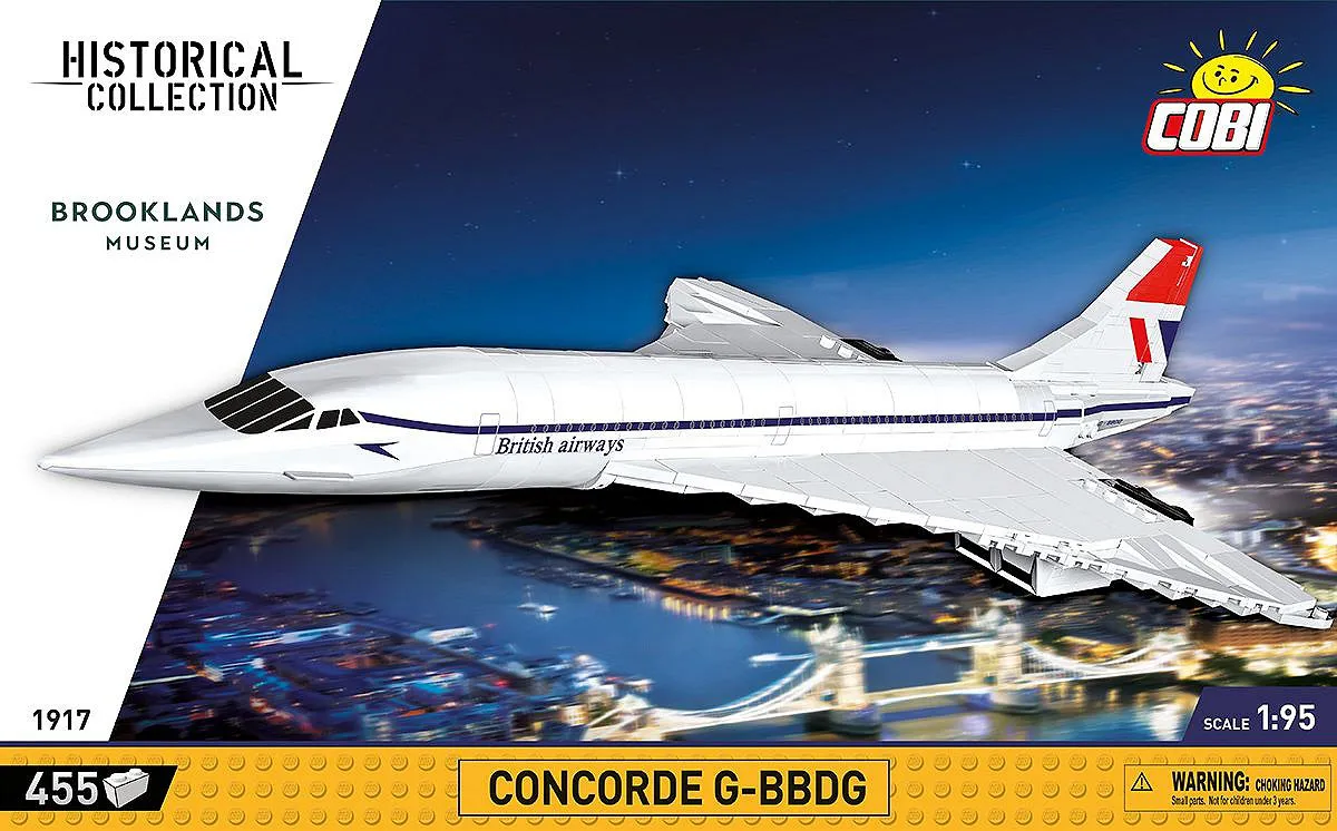 COBI 1917 Concorde G-BBDG