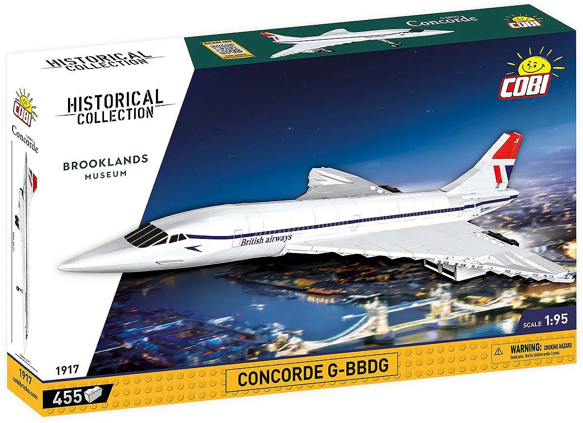 COBI 1917 Concorde G-BBDG