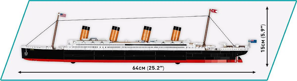 COBI 1929 RMS Titanic 1:450