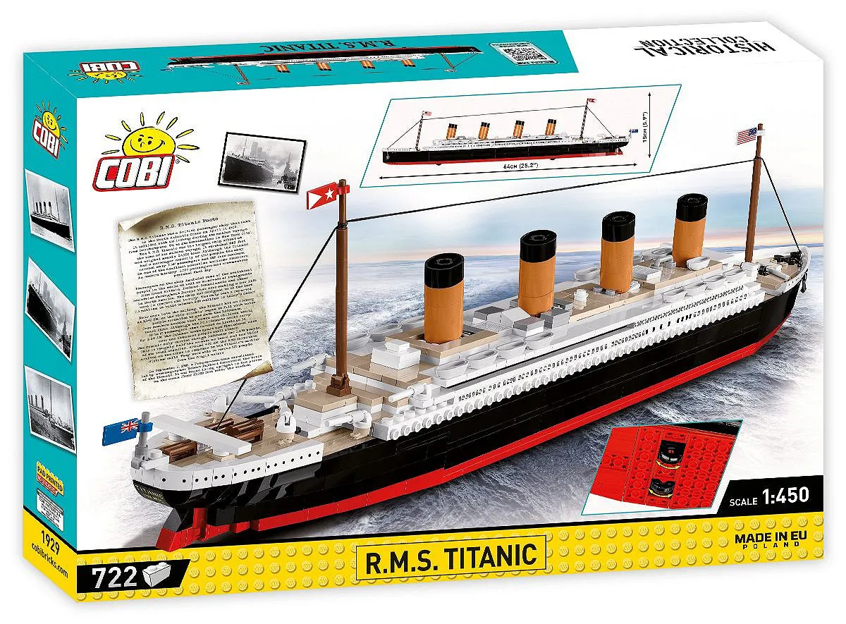 COBI 1929 RMS Titanic 1:450