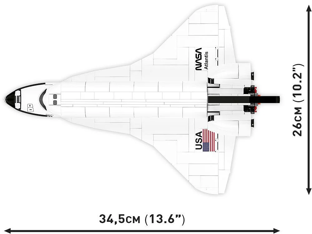 COBI 1930 Space Shuttle Atlantis