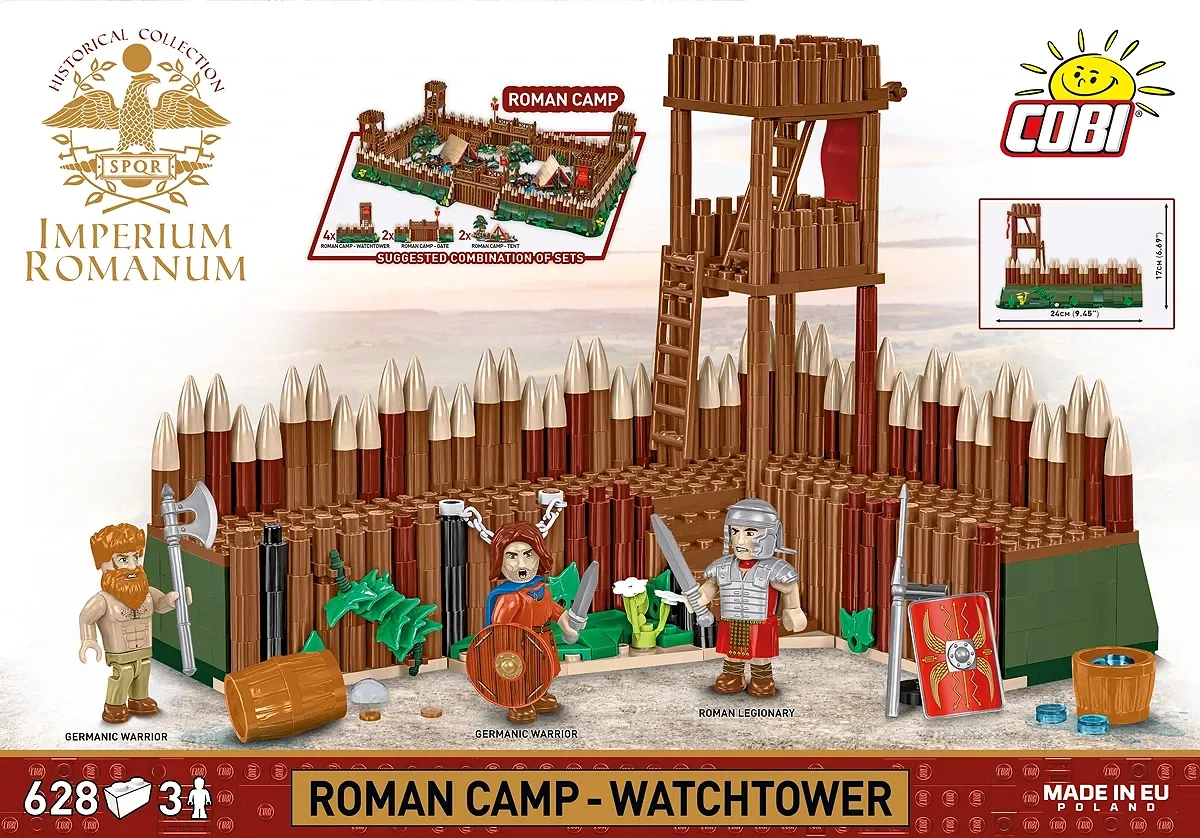 COBI 20076 Römisches Lager-Wachturm