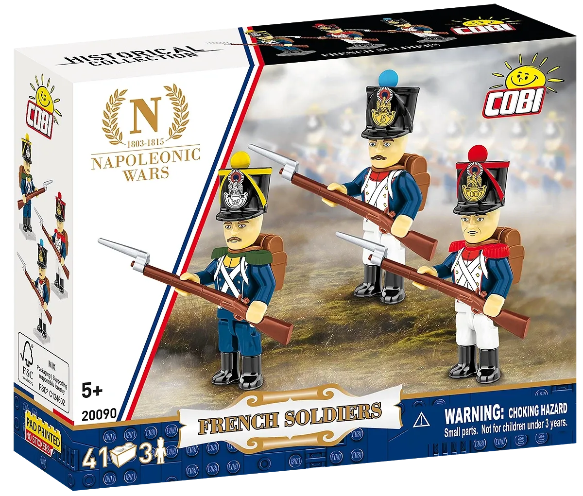 COBI 20090 Französische Soldaten