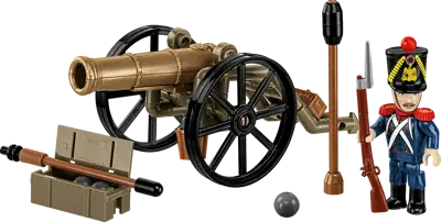 COBI 20093 Französischer Artillerist-Kanone