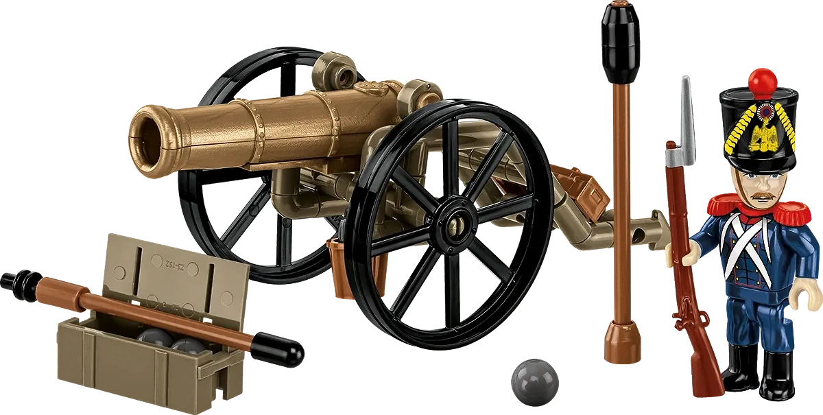 COBI 20093 Französischer Artillerist-Kanone