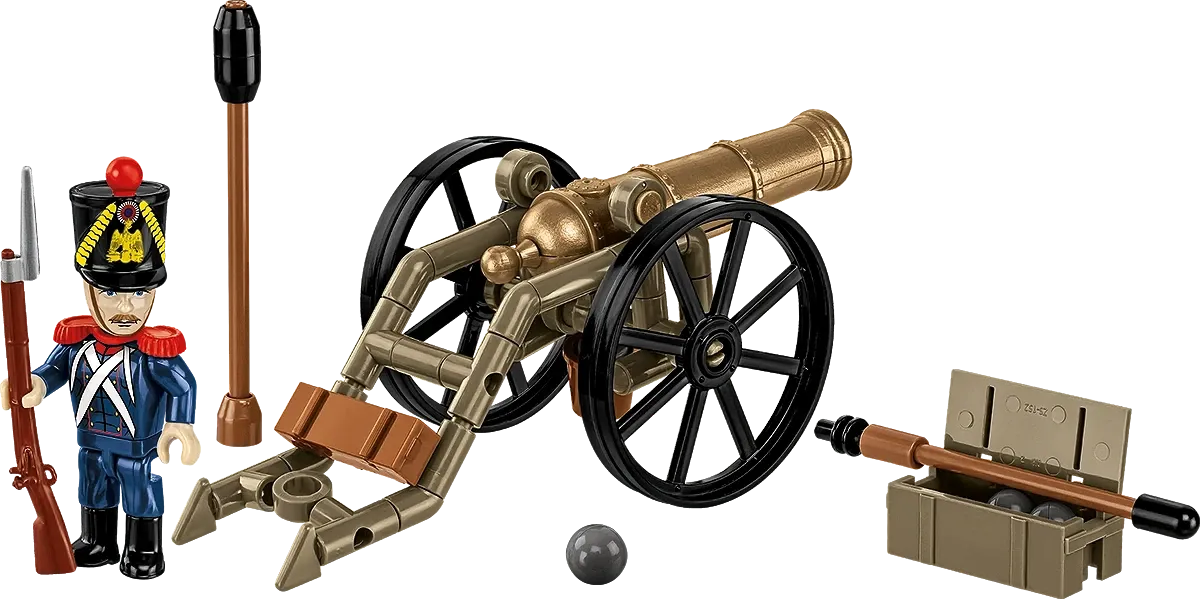 COBI 20093 Französischer Artillerist-Kanone
