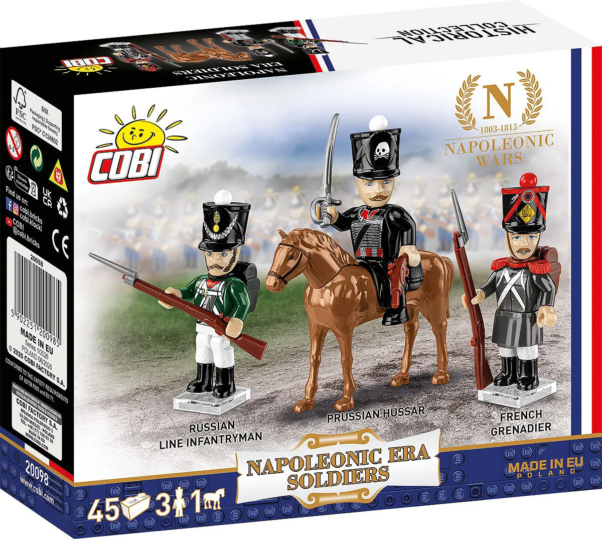 COBI 20098 Napoleonische Epoche Soldaten