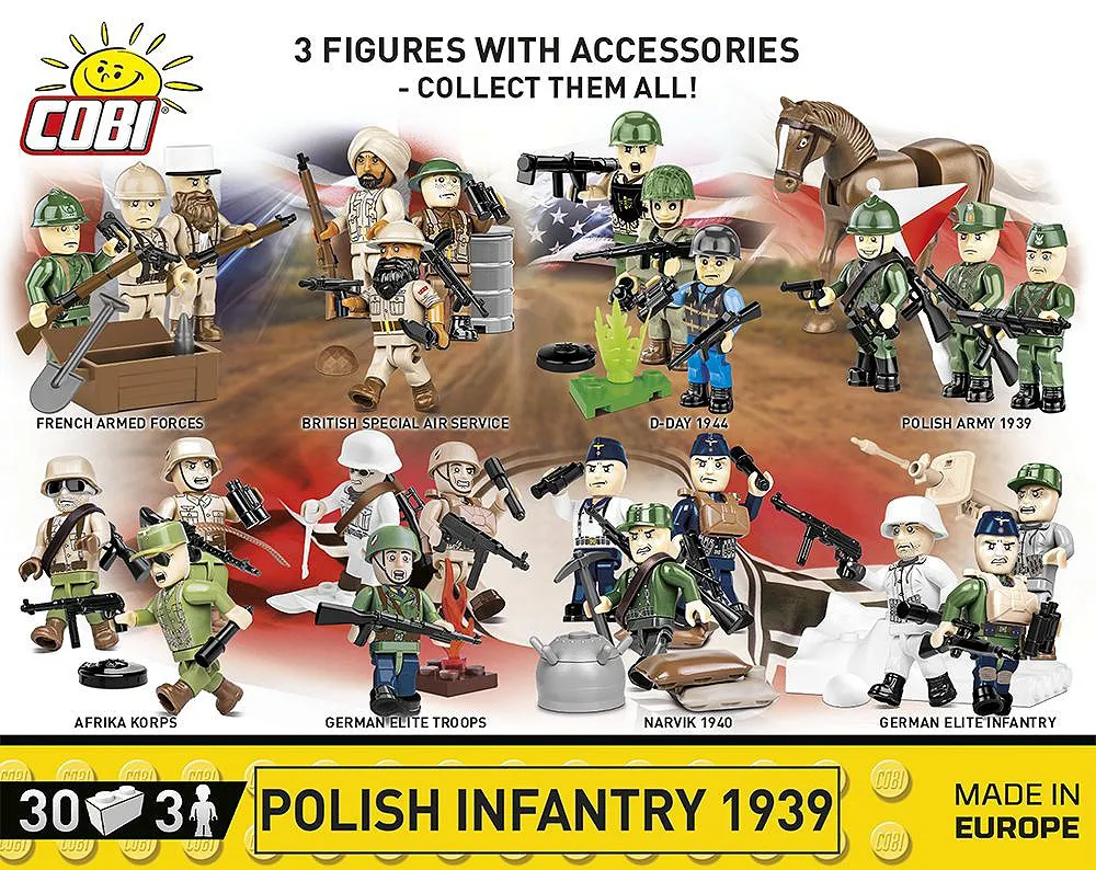 COBI 2052 Polnische Infanterie 1939