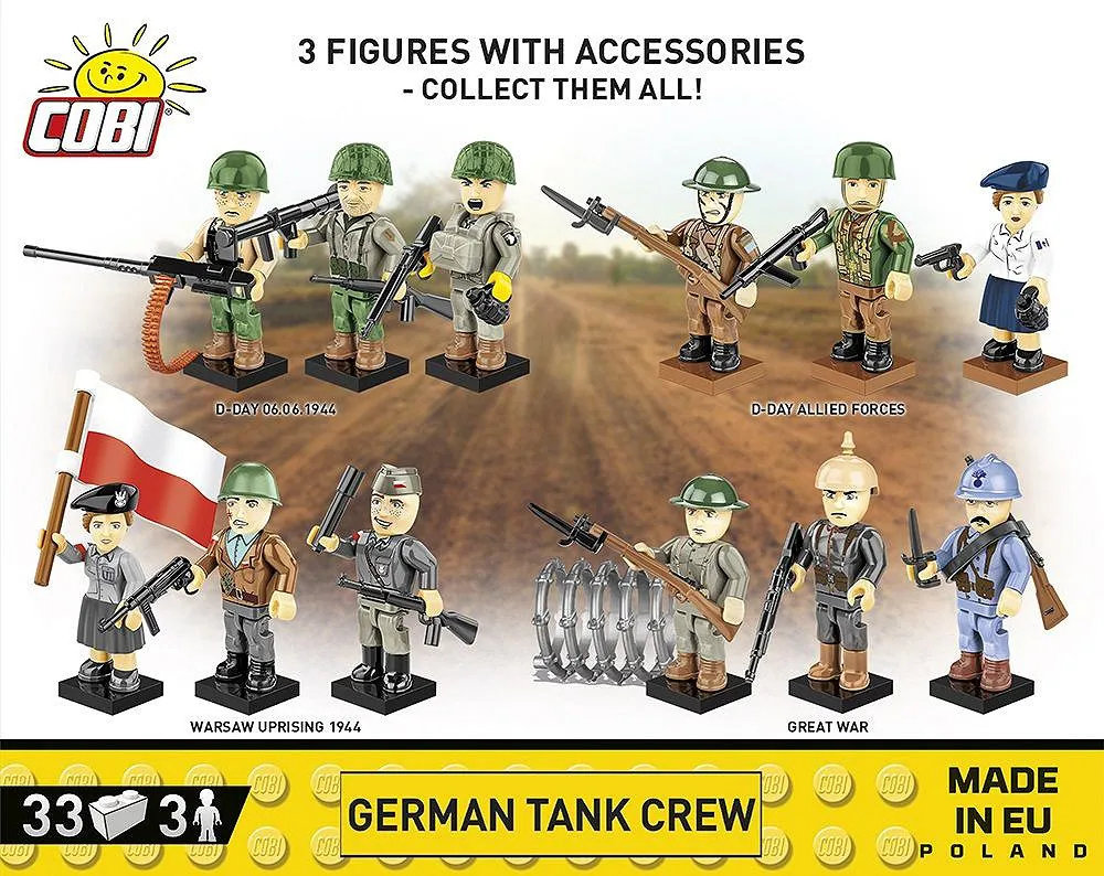 COBI 2053 Deutsche Panzerbesatzung