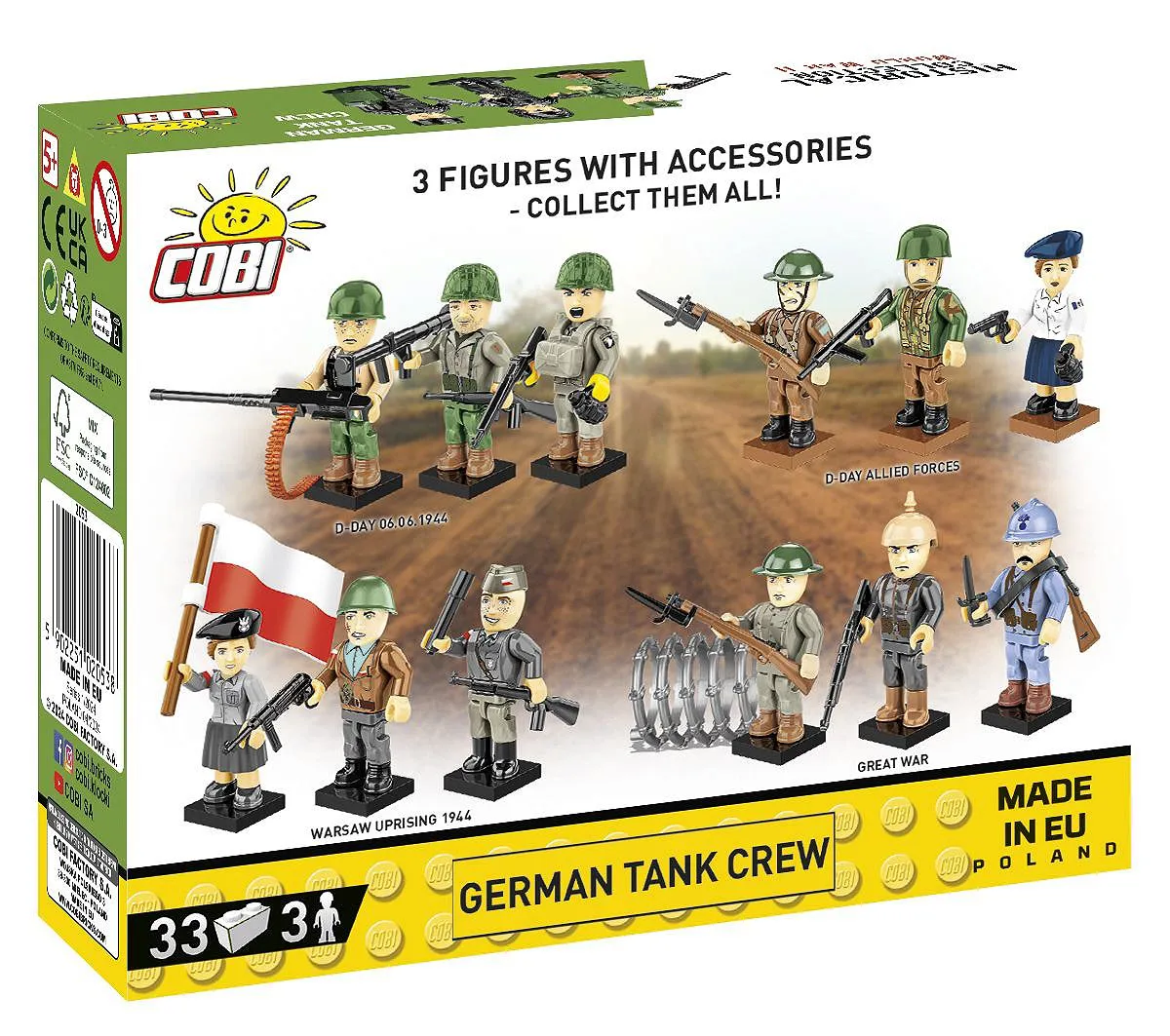 COBI 2053 Deutsche Panzerbesatzung