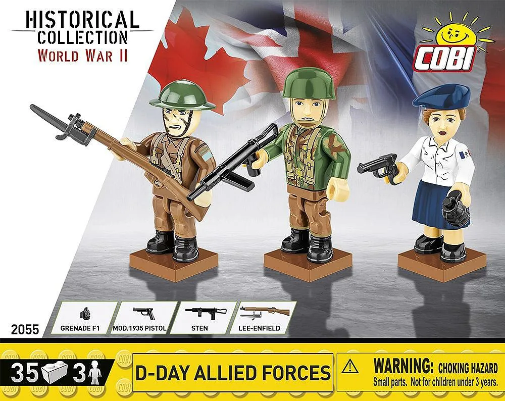 COBI 2055 D-Day Alliierte Streitkräfte