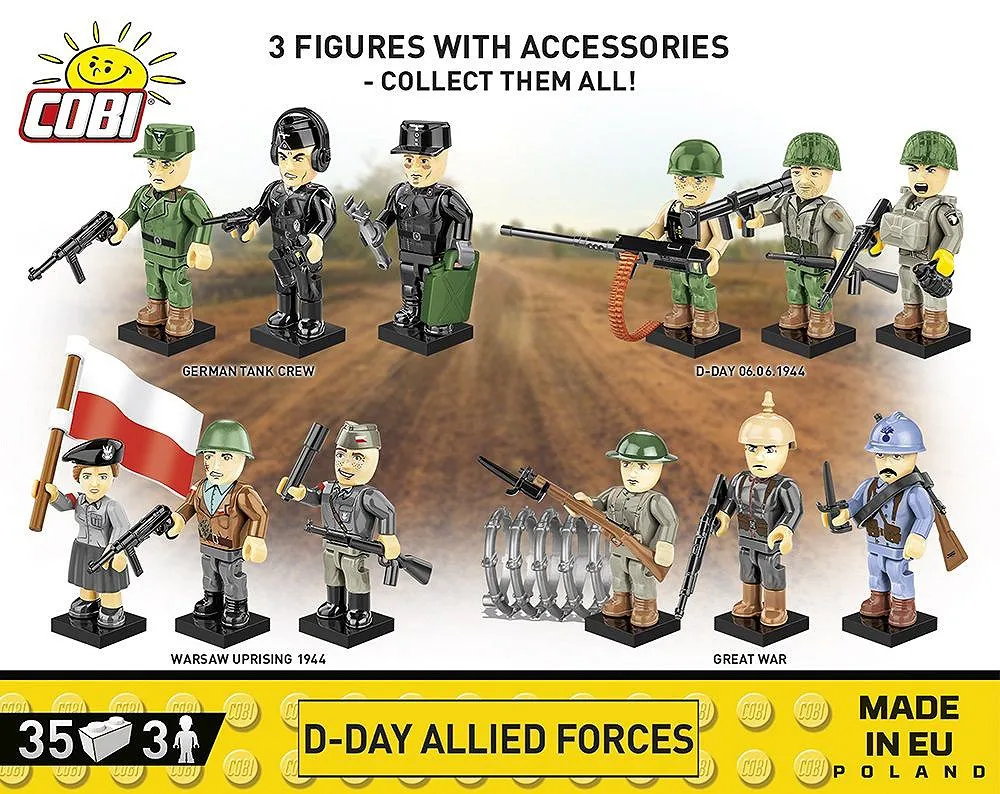 COBI 2055 D-Day Alliierte Streitkräfte