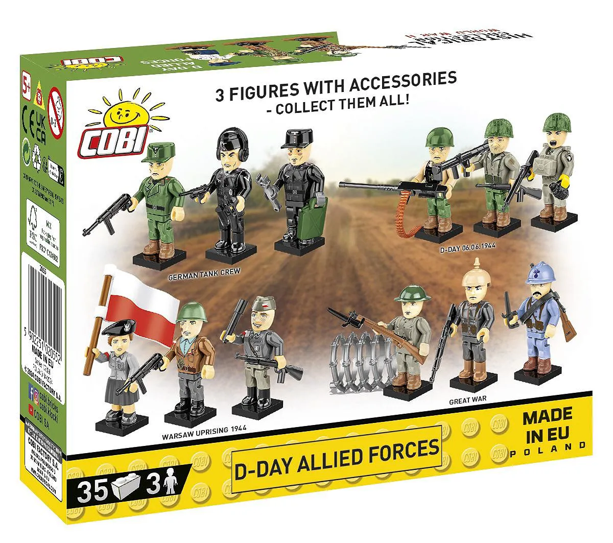 COBI 2055 D-Day Alliierte Streitkräfte