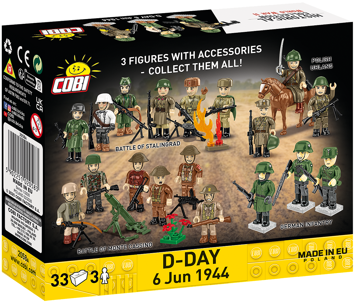 COBI 2058 D-Day 6 Jun 1944