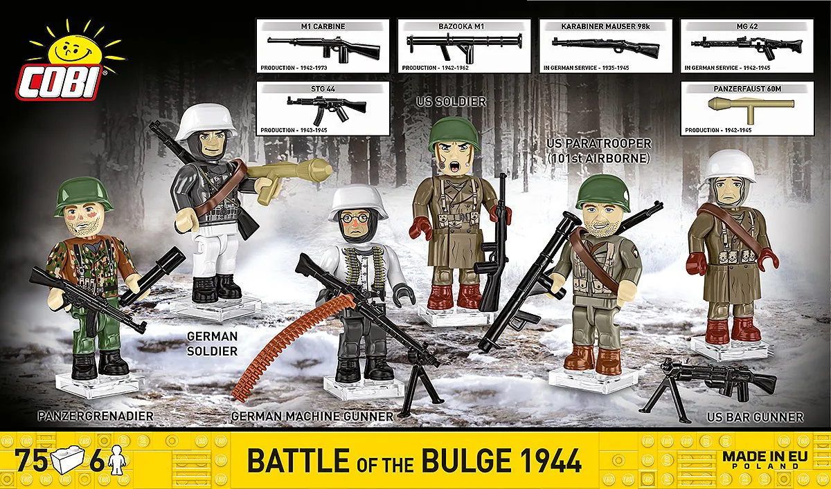 COBI 2065 Battle Of The Bulge 1944