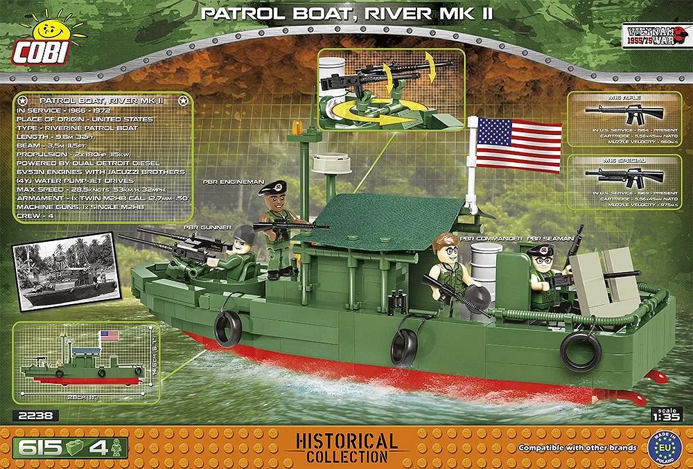 COBI 2238 Patrouillenboot River Mk II