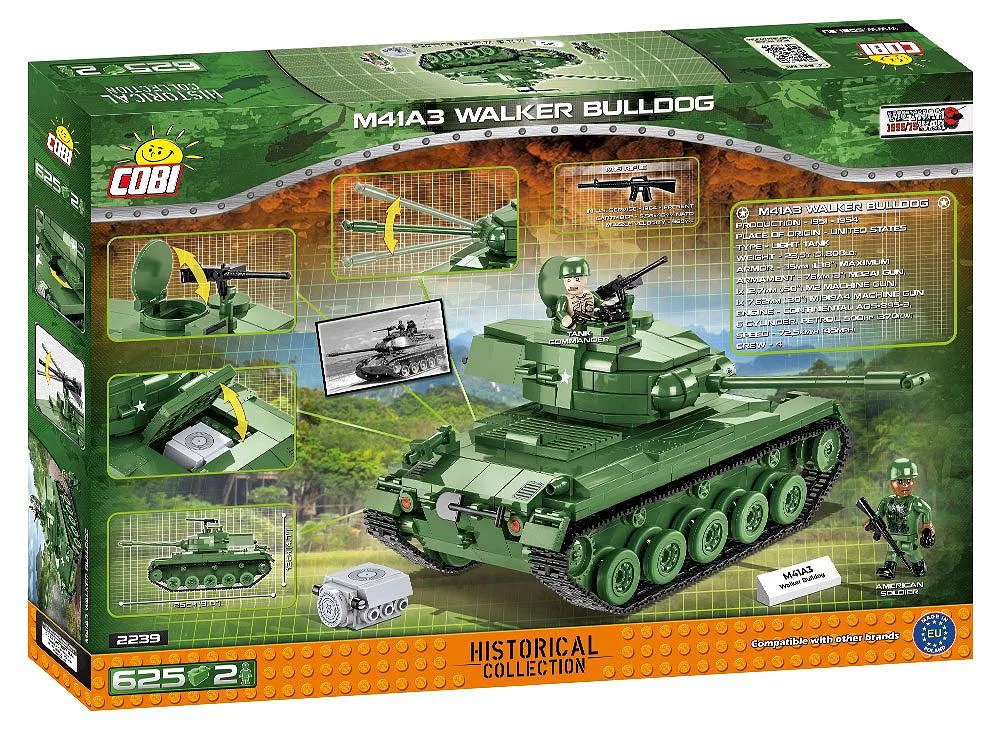 COBI 2239 M41A3 Walker Bulldog
