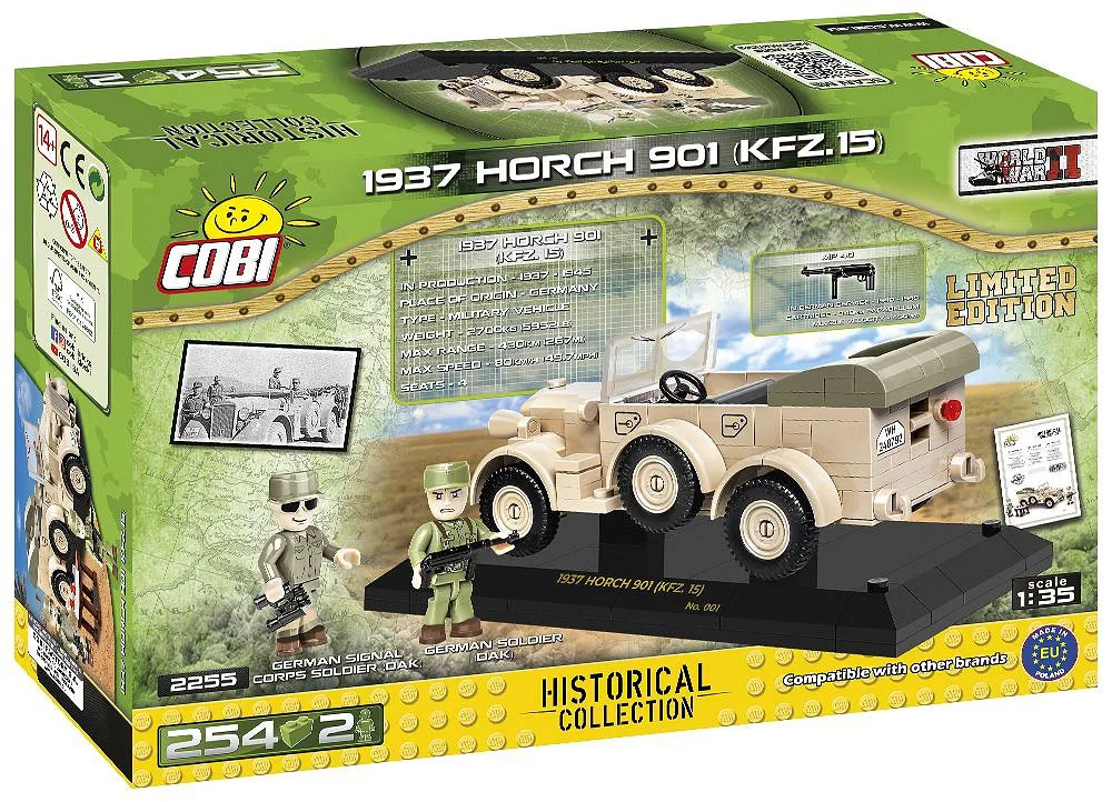 COBI 2255 1937 Horch 901 kfz.15 - Limitierte Edition