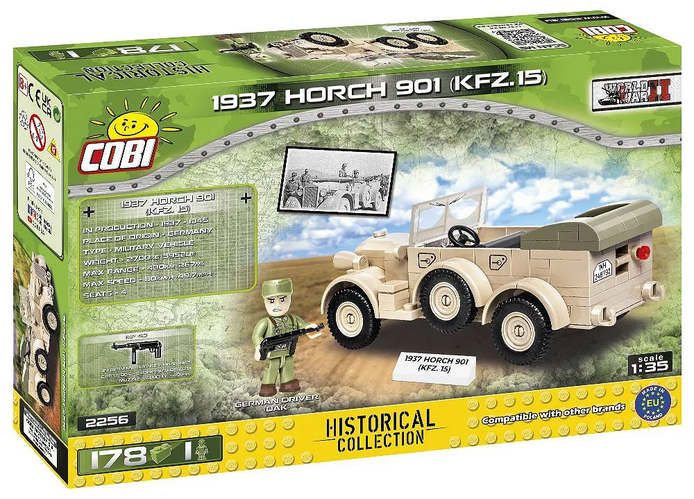 COBI 2256 1937 Horch 901 kfz.15