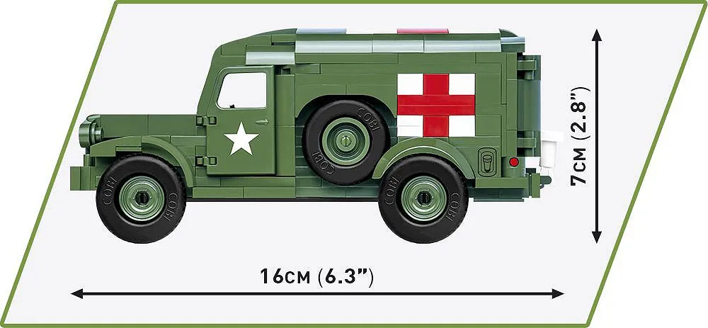 COBI 2257 Dodge WC-54 Ambulanz