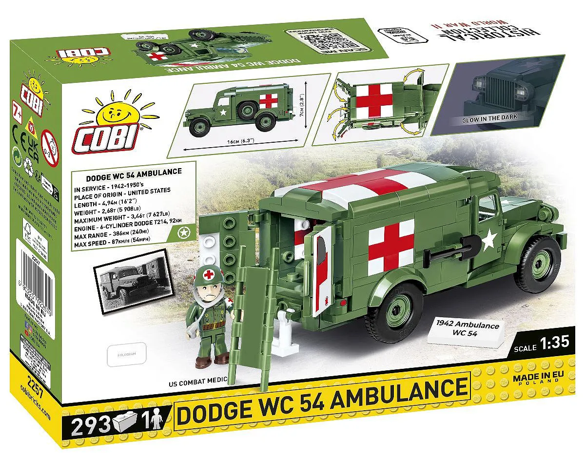 COBI 2257 Dodge WC-54 Ambulanz