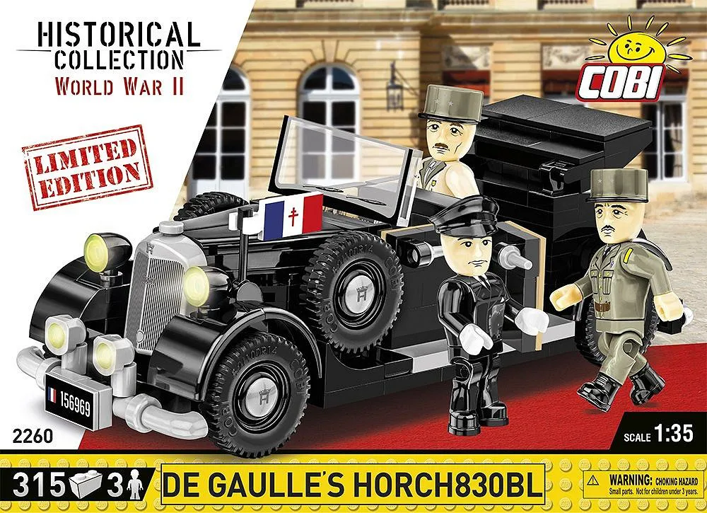 COBI 2260 Horch830BL De Gaulle - Limited Edition